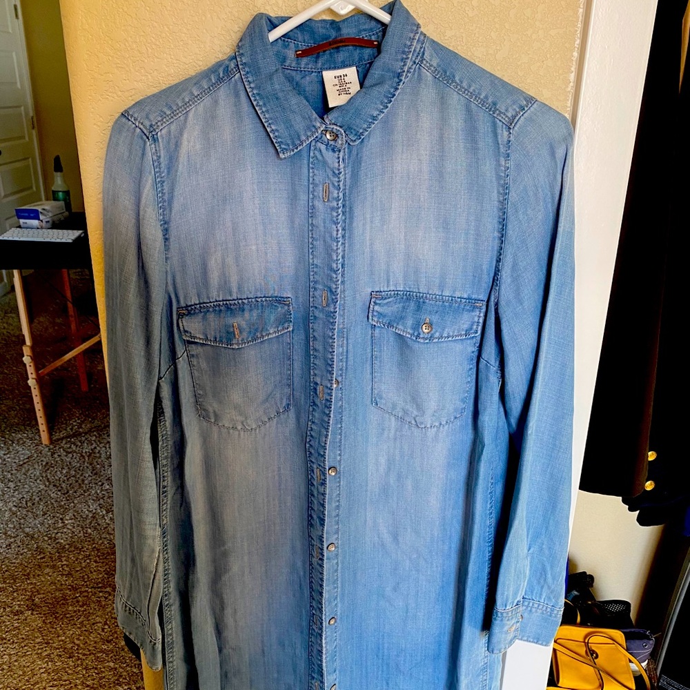 Denim tunic